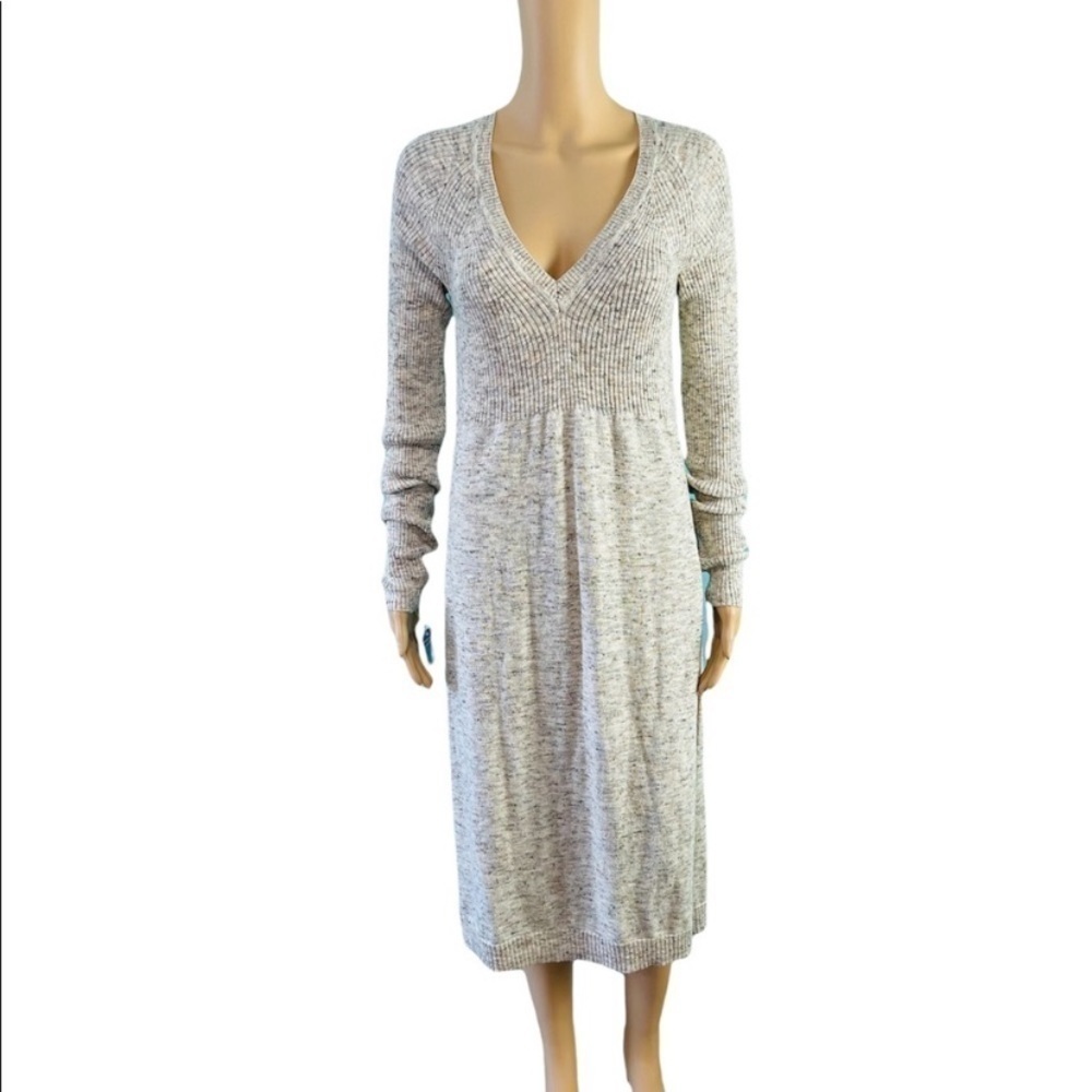 Bailey 44 Revolve high slit sweater dress Size M color oat new - Picture 2 of 10